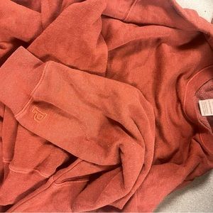 PINK oversized crewneck